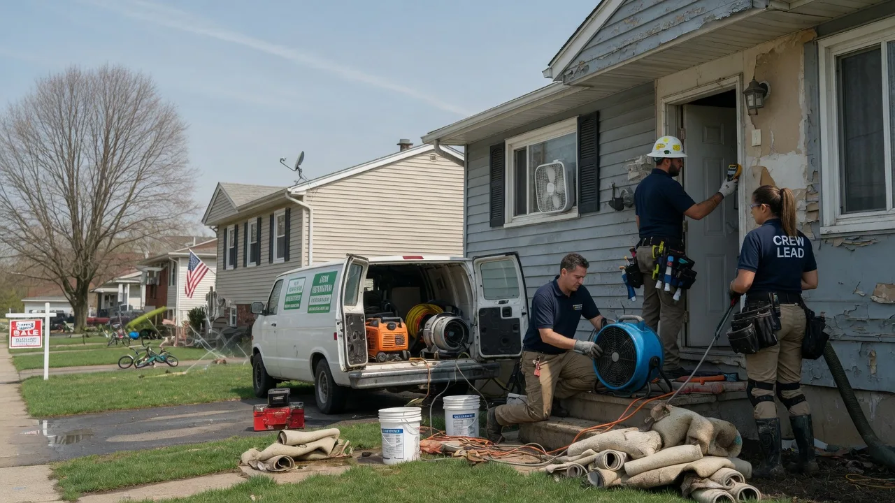 Flood Cleanup in Moundsville, WV near me